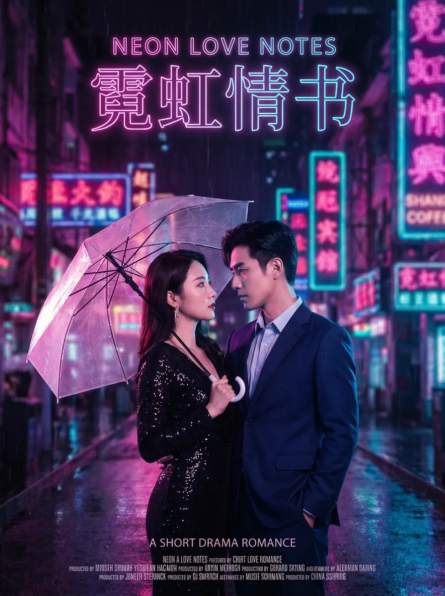 强行侵占放了个彩虹屁 热播都市爱情短剧 - 霓虹情书海报